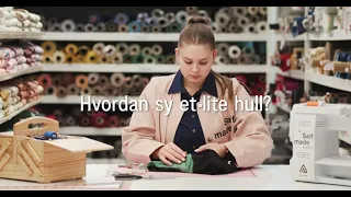 Aclima x Selfmade - Hvordan sy et lite hull