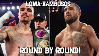 LOMACHENKO VS KAMBOSOS LIVE STREAM ROUND BY ROUND & WATCH PARTY