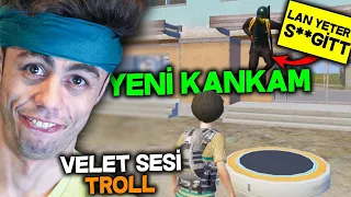 VELET SESİ TROLL 🤣 !! YENİ KANKAM 🥳 | PUBG Mobile