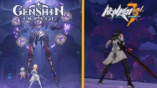 "Big" bosses - Genshin Impact vs Honkai Impact 3rd