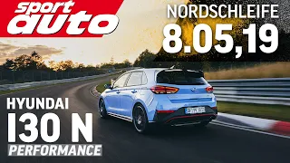 Hyundai i30 N Performance  | Nordschleife HOT LAP 8.05,19 min | sport auto Supertest