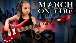 Ellen Alaverdyan - March On Fire (Bass Cover)