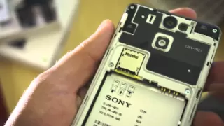 Распаковка Sony Xperia V