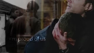 Sam & Dean "I'm proud of us" [9x23]