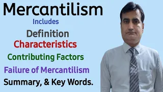 103- Explain Economic theory of Mercantilism | History of Economic Thoughts | Theory of Mercantilism