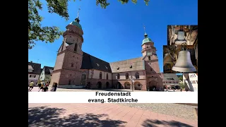 Freudenstadt [D.-FDS] - evang. Stadtkirche, Geläutepräsentation