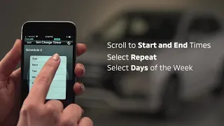 MITSUBISHI OUTLANDER PHEV EV APP:  How to Set Charge Times