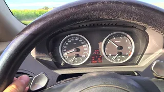 bmw 6 645Ci SMG e63 pops & bangs, exhaust with valves