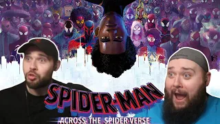 SPIDER-MAN: ACROSS THE SPIDER-VERSE (2023) TWIN BROTHERS FIRST TIME WATCHING MOVIE REACTION!