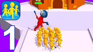 Join Clash 3D - Gameplay Walkthrough Part 1 Levels 1-14 Stickman Join & Clash Merge Battle Crowd