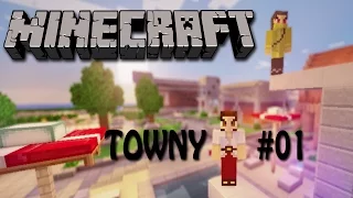 Minecraft Towny #01 - Os Sem Teto