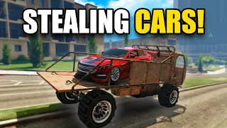 STEALING PEOPLE'S CARS! *FAKE REPO MAN!* | GTA 5 THUG LIFE #357