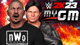 4 Player WWE 2K23 MyGM Mode Draft With WCW Eric Bischoff