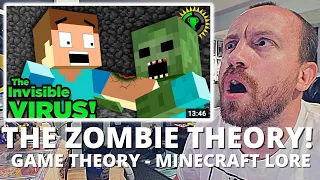 BEST THEORY YET! Game Theory: Minecraft Has A Zombie Virus INFECTING the Overworld! (REACTION!)