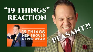 "He Called Me a Peasant?!" - GG Reacts to "19 Things Men Should Never Wear"