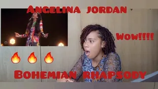 FIRST TIME REACTION!! ANGELINA JORDAN BOHEMIAN RHAPSODY!! SHE'S NOT FROM THIS ERA!!! 🔥