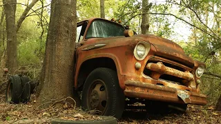 Abandoned Truck Driven From Its Grave After 50 Years | 1957 Chevy Viking | RESTORED