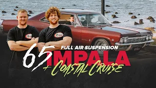 1965 Chevy Impala Full Air Suspension + Coastal Cruise Adventure