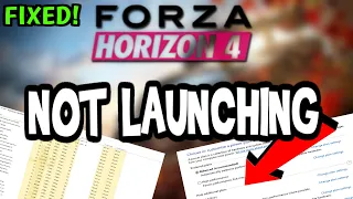 How to Fix Forza Horizon 4 not Launching (100%Fix)
