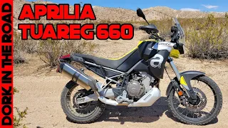 Aprilia Tuareg 660 On and Off Road Test Ride and First Impressions