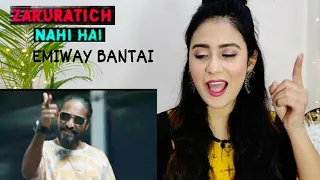 Emiway - Zaruratich nahi hai #2 | Emiway Bantai | Reaction by Illumi Girl