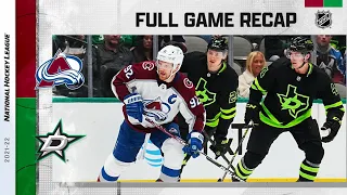 Colorado Avalanche vs Dallas Stars Feb 13, 2022 HIGHLIGHTS