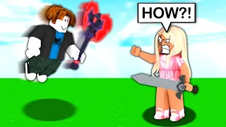 I Secretly Used CHEATS In ROBLOX Bedwars...