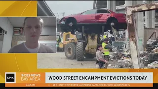 Cleaning up Oakland's Wood Street encampment