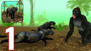 Wild Panther Sim 3D - Gameplay Walkthrough Part 1 - TUTORIAL (iOS, Android).