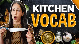 VOCABULARY Lesson! | VERBS for COOKING: English Vocabulary and Verbs in the Kitchen