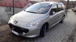 Peugeot 307 SW  1.6HDi 110hp 2007 Review In-Depth Tour