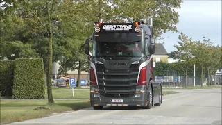 NEW DEBATRANS SCANIA 660S NextGeneration V8 Open pipe sounds