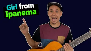 Girl from Ipanema - Guitar tutorial