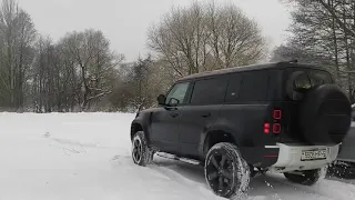 Знакомство с новым Land Rover Defender L663 в кузове 110 2021. Беларусь, Минск. От первого лица😉🤝