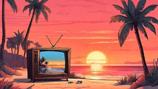 Sunset at The Beach 🌅 Chill Lofi Harmony Good Vibes Mix
