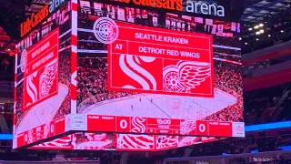 Detroit Red Wings vs. Seattle Kraken | October 24, 2023 | Little Caesars Arena