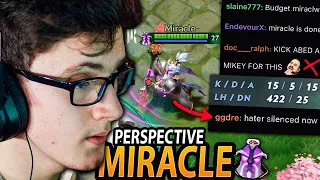 How MIRACLE proves Haters WRONG! vs Entity — Miracle PERSPECTIVE Void Spirit