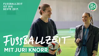 Handballstar mit Fußballvergangenheit! | FUSSBALLZEIT mit Juri Knorr