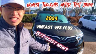 Cảm Nhận Sau Khi Lái Vinfast VF8 Plus Đời Mới Nhất|Review VF8 Plus 2024