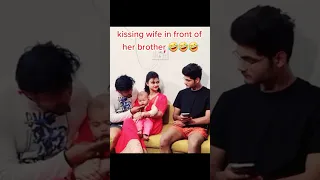 kissing prank in front of her mom top trending video