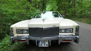 Cadillac Eldorado   1976 года  обзор  моего  автомобиля   (часть  1)