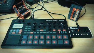 TECHNO BREAKS JAM with KORG ELECTRIBE 2S HACKTRIBE and KORG MONOTRON