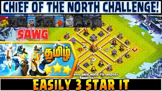 Easily 3 Star - Chief of the North Challenge | Swag Troops (Tamil)