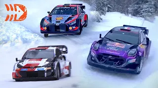 Rally Sweden Testing Compilation ALL TEAMS - M-Sport, Hyundai, Toyota