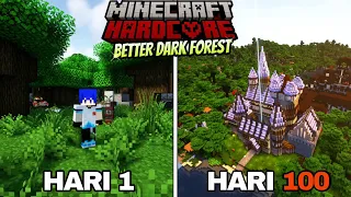 100 Hari di Minecraft Hardcore Better Dark Forest Only