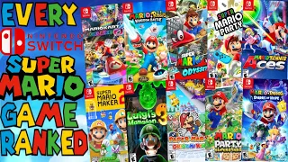 Ranking EVERY Mario Game On Switch From WORST TO BEST (Top 15 Games)