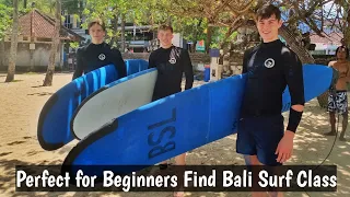 Perfect for Beginners Find Bali Surf Class with Lessons Designed for Beginners.