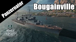 The French are Here! Bougainville gameplay - World of Warships Wednesday