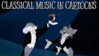 Classical Music in Cartoons: Johann Strauss, Chopin, Bach, Bizet, Tchaikovsky, Mozart, Rossini