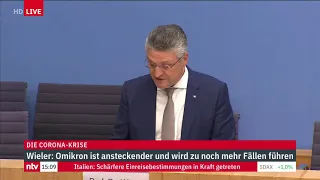 Corona LIVE: RKI-Chef Wieler und Gesundheitsminister Lauterbach zum Thema Kinderimpfung